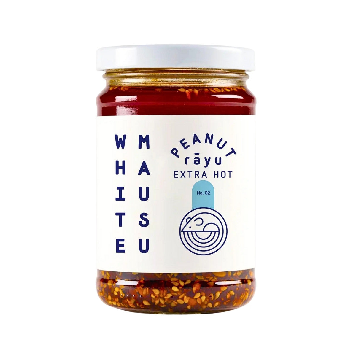 Peanut Rãyu Extra Hot - Krispig chilipolja med jordnötter & sesam – 240 g