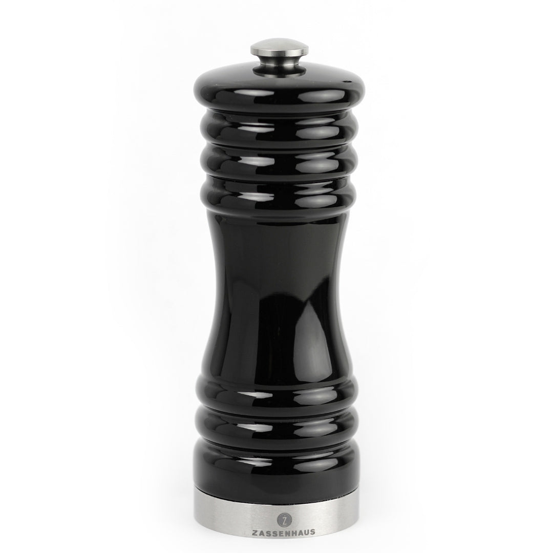 Zassenhaus München kvarn 15 cm blank svart