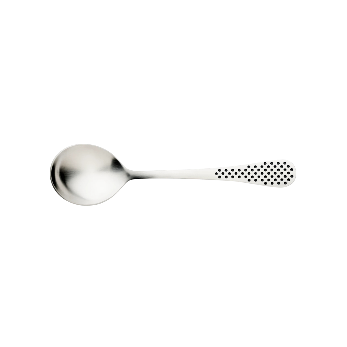 Global soppsked 18,4 cm i rostfritt stål – detaljbild