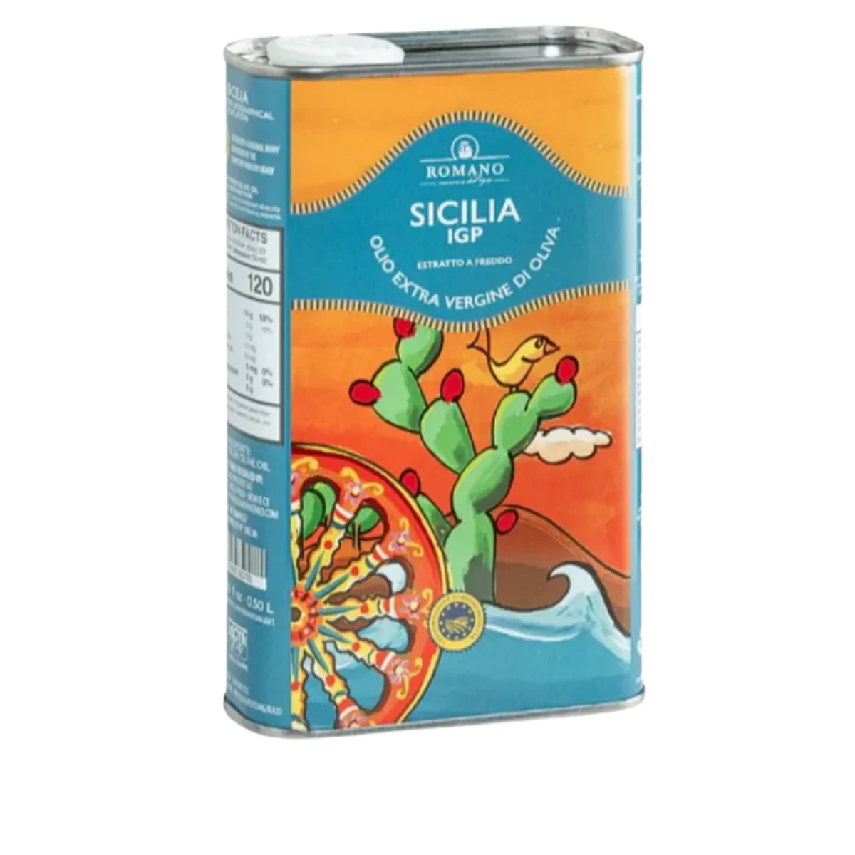 Sicilia IGP Extra Jungfru Olivolja  - 500 ml - Plåtburk