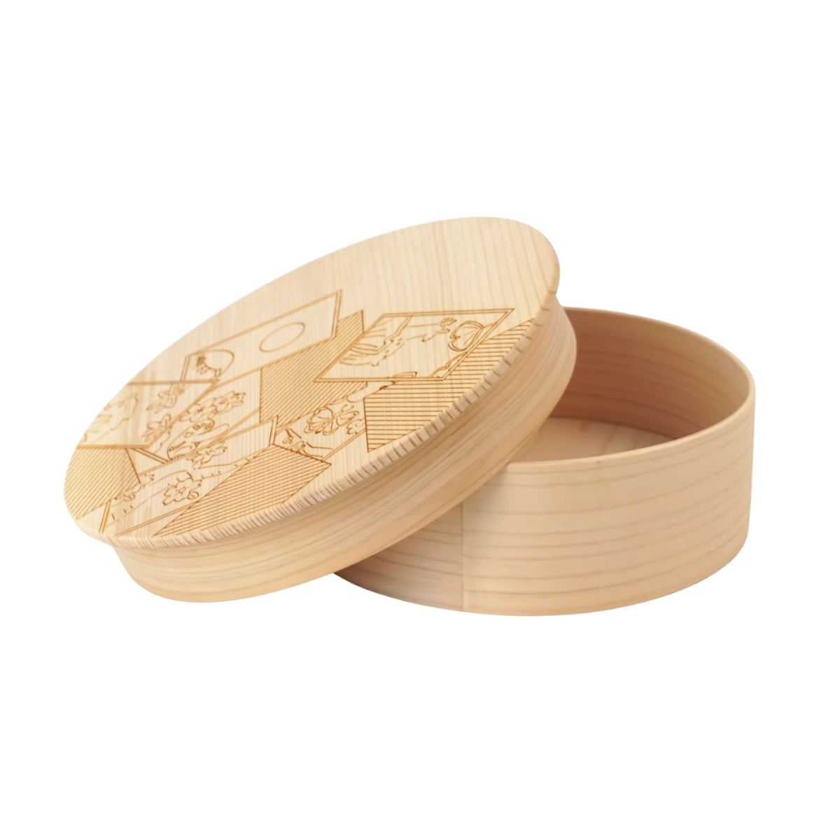 Naturbilder Handgjord Bentobox - Tokyo Magewappa