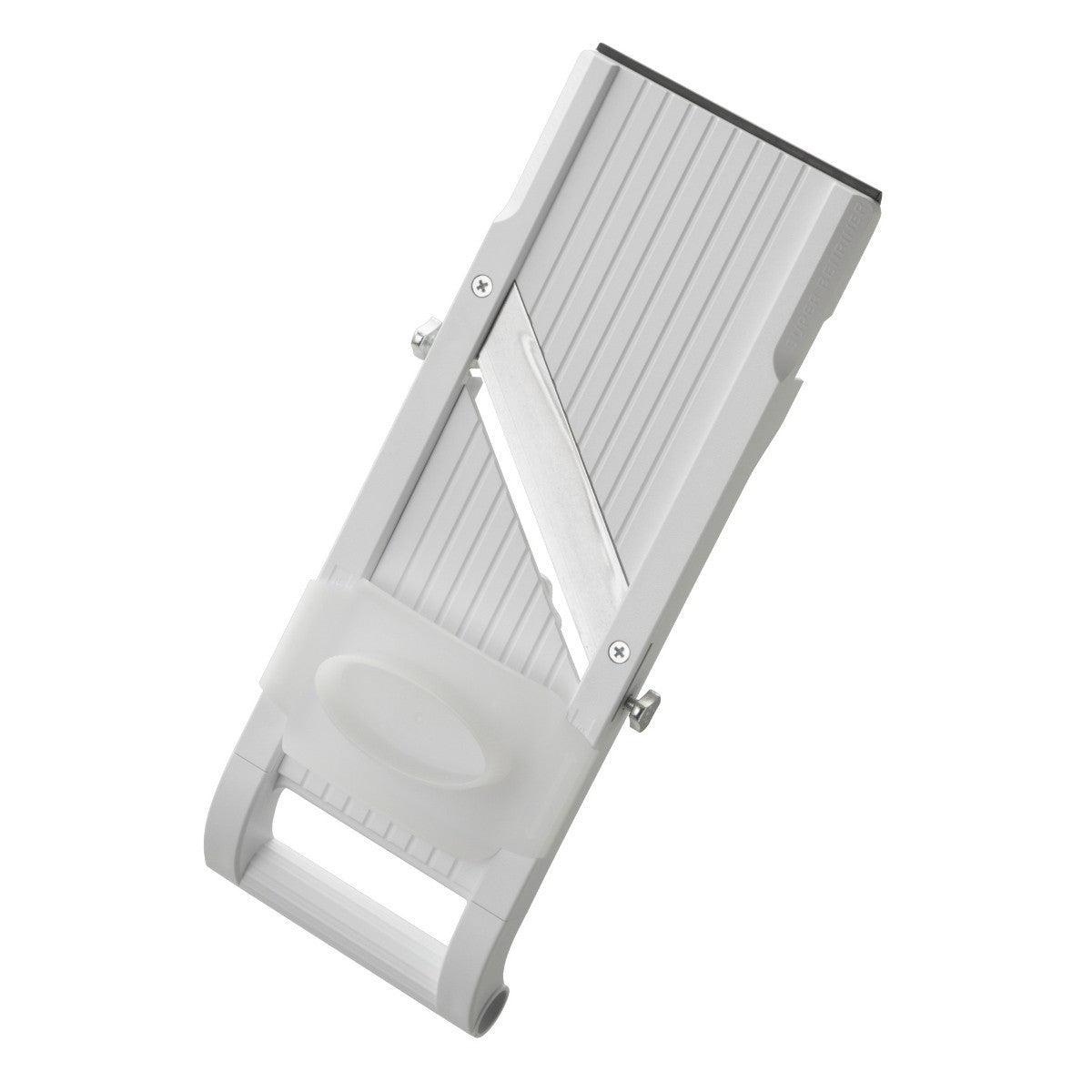 Benriner mandolin – japansk grönsaksskärare med sylvassa blad. Perfekt till tunna skivor och julienne. 9,5 cm bred.