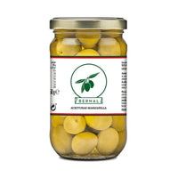 Manzanilla-oliver från Bernal – krispiga, smakrika och redo på tapasbordet. 330 g