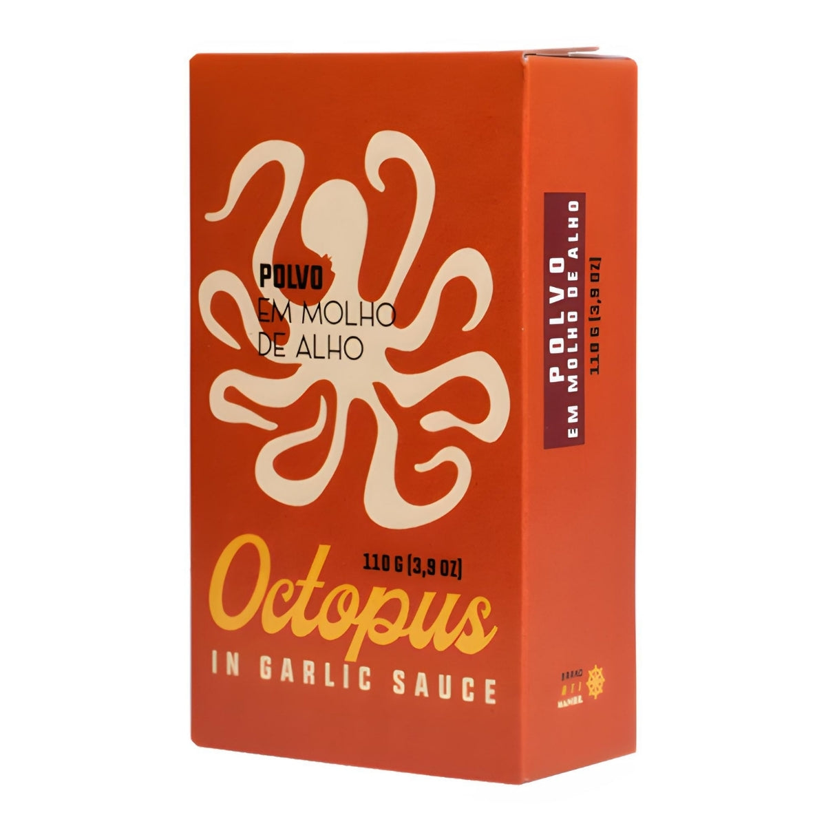 Bläckfisk i olja med vitlök - 120 g