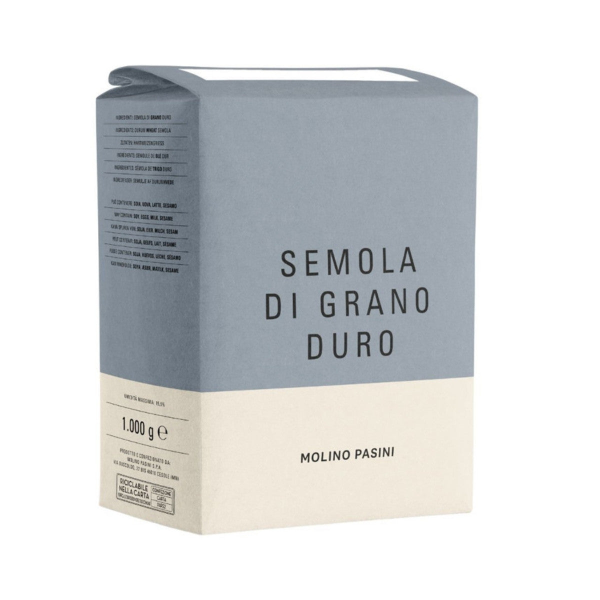 Durumvetemjöl grovmalet- Molino Pasini - 1 kg