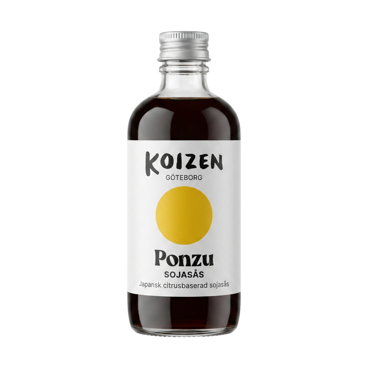 Koizen Ponzu japansk citrussojasås, 100 ml – gjord i Göteborg med yuzu, mirin och kombu