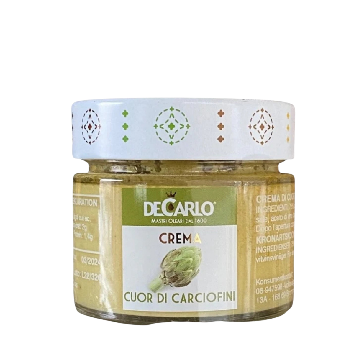 Kronärtskockskräm - Crema Cuor di Carciofini – 130 g