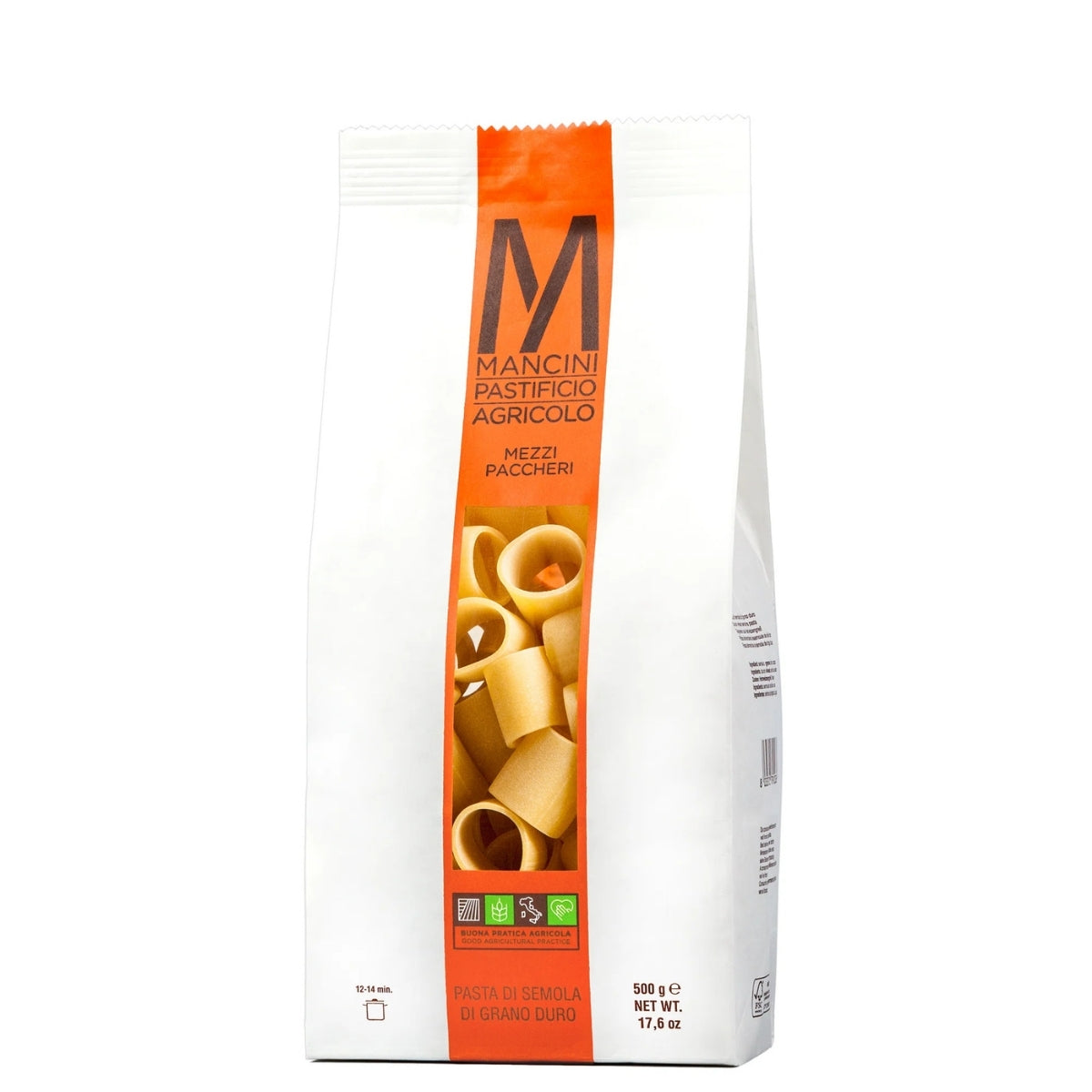 Mezzi Paccheri - Mancini Pastificio Agricolo - 500 g