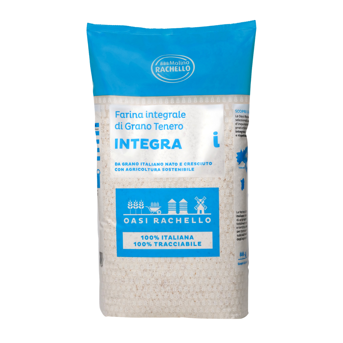Fullkornsvetemjöl Integrale - Molino Rachello - 750 g