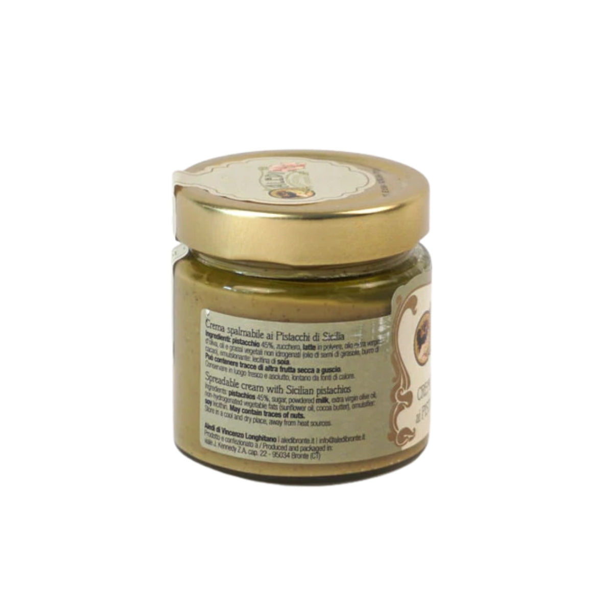 Pistagekräm (45%) från Sicilien - 190 g