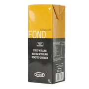 OSCAR Signature rostad kycklingfond, 1 liter – riktig fond kokad på 2,8 kg rostade kycklingben