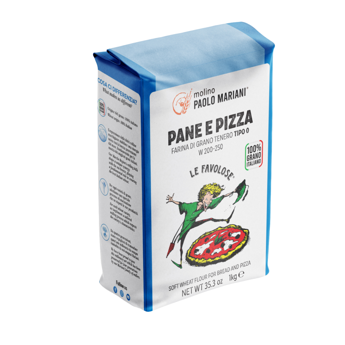 Pane e pizza - Molino Paolo Mariani - 1 kg