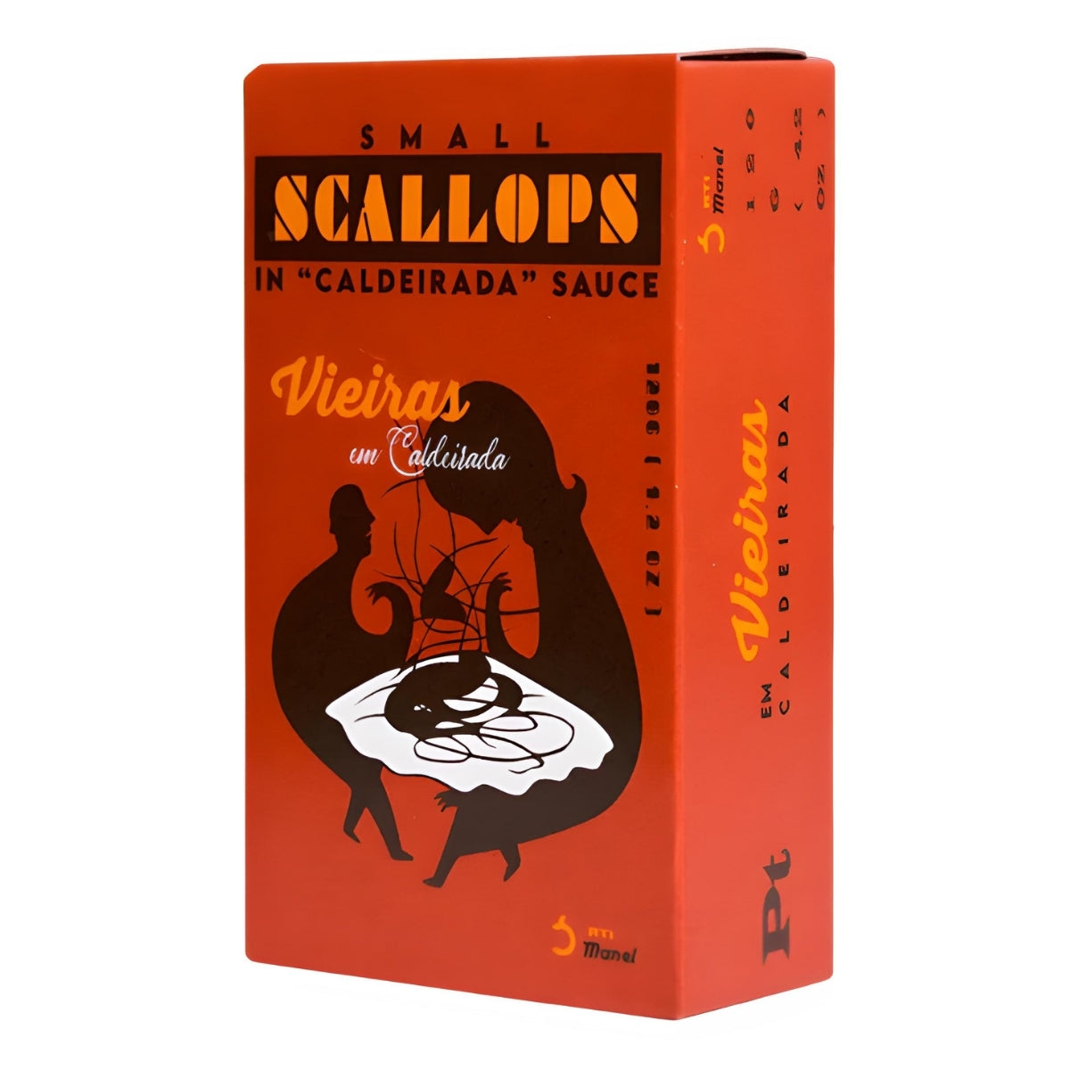 Små kammusslor i caldeirada-sås - 120 g