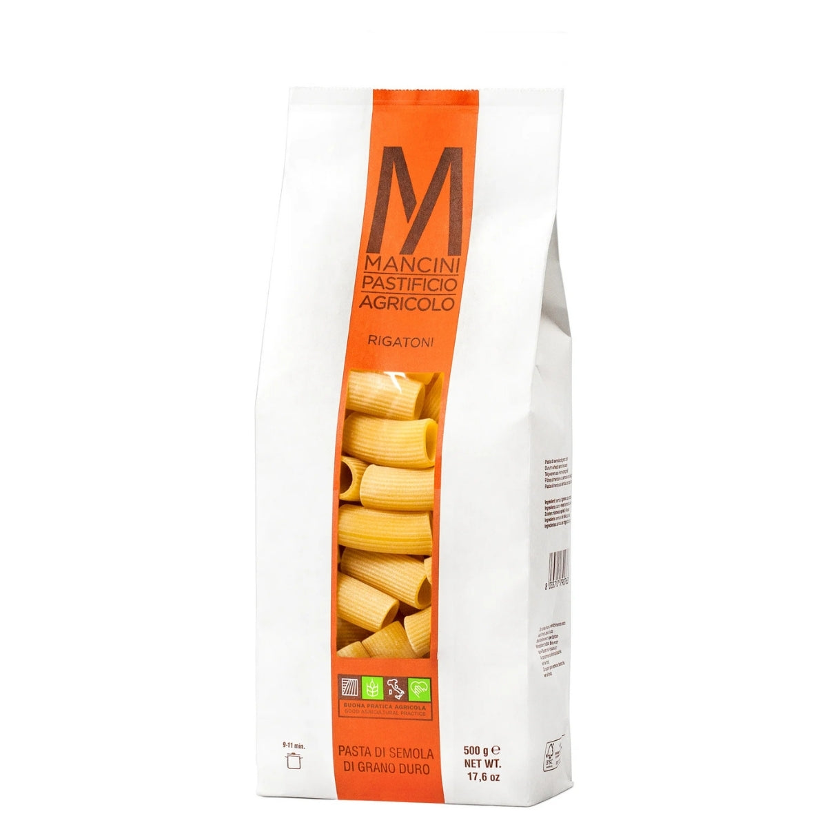Rigatoni - Mancini Pastificio Agricolo - 500 g