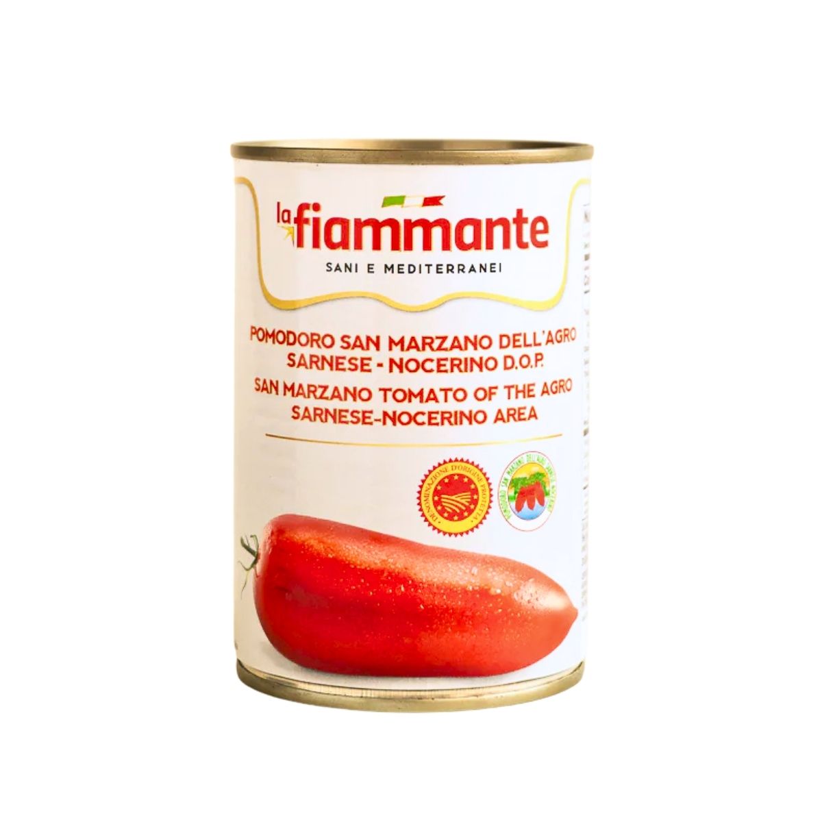 San Marzano DOP – Hela tomater från La Fiammante – 400 g