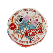 Güeyu Mar sardinfiléer i escabeche picante, 150 g – grillade lomos i lätt kryddig escabeche