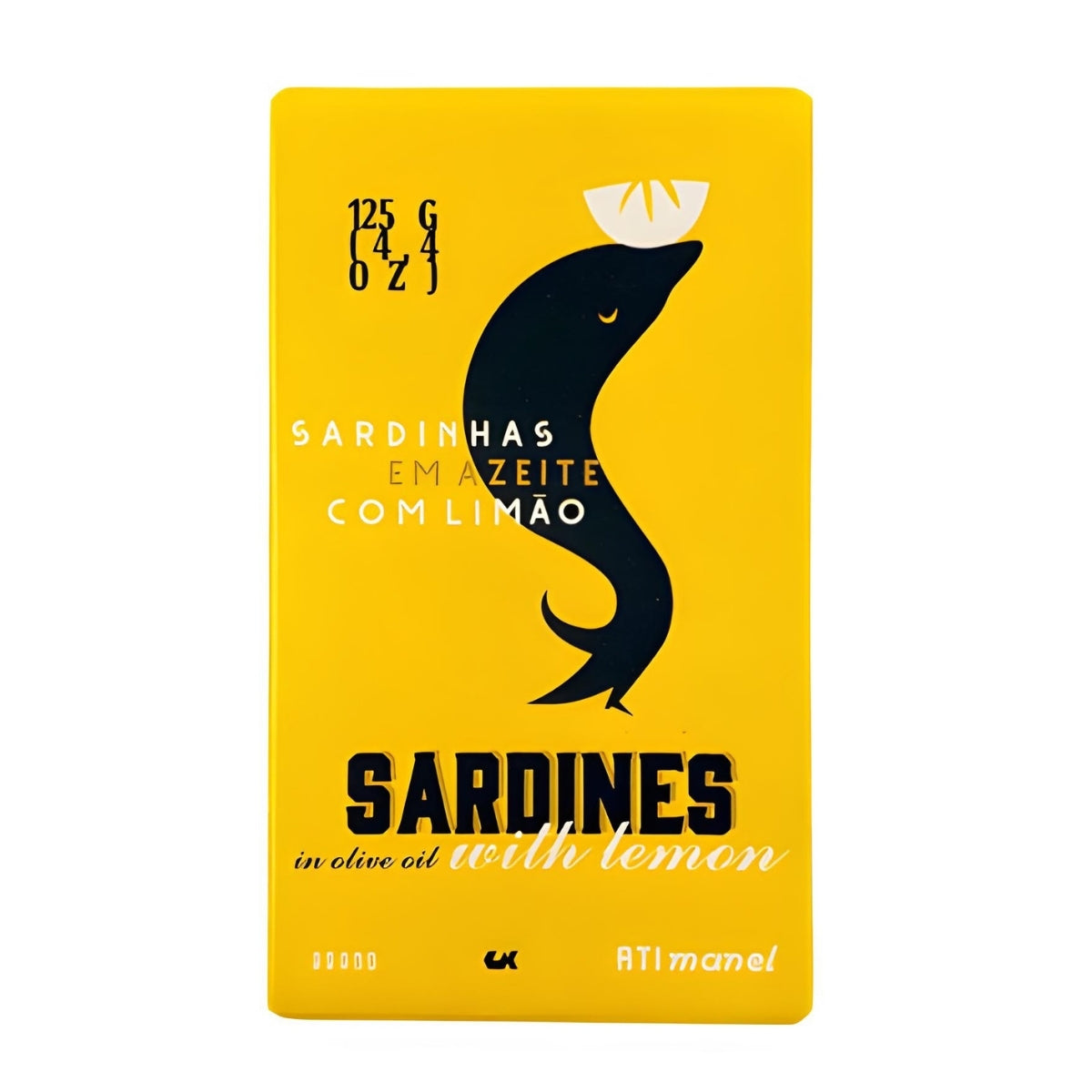 Sardiner i olivolja med citron - 125 g