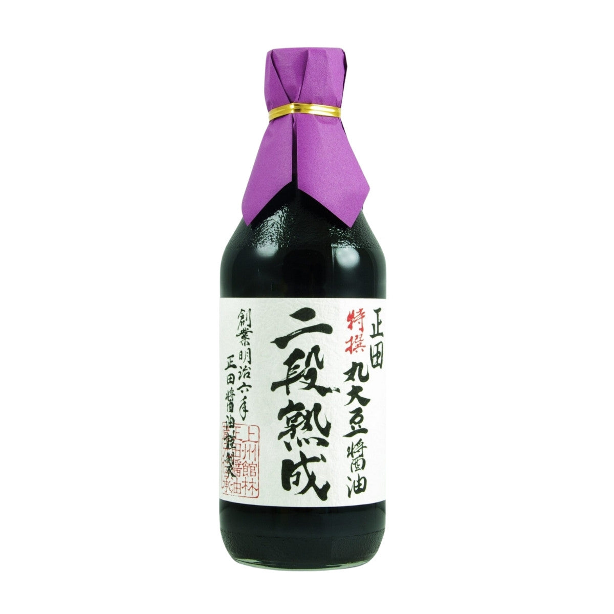 Japansk soja – Shoda Nidan Jyukusei dubbeljäst – 500 ml