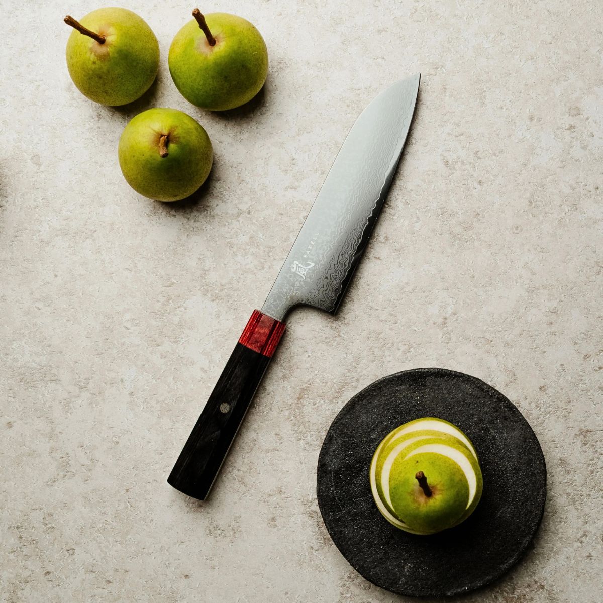 Yaxell Rei Santokukniv 16,5 cm DLC