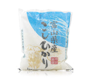 Koshihikari japanskt premiumris från Toyama-prefekturen – kortkornigt sushiris med naturlig sötma, 1 kg och 5 kg