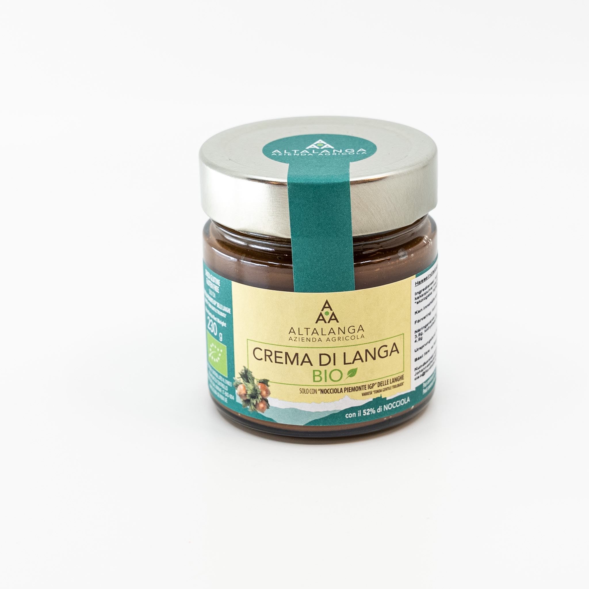 Italiensk "Nutella" - Crema di Langa 52% Piemonte
